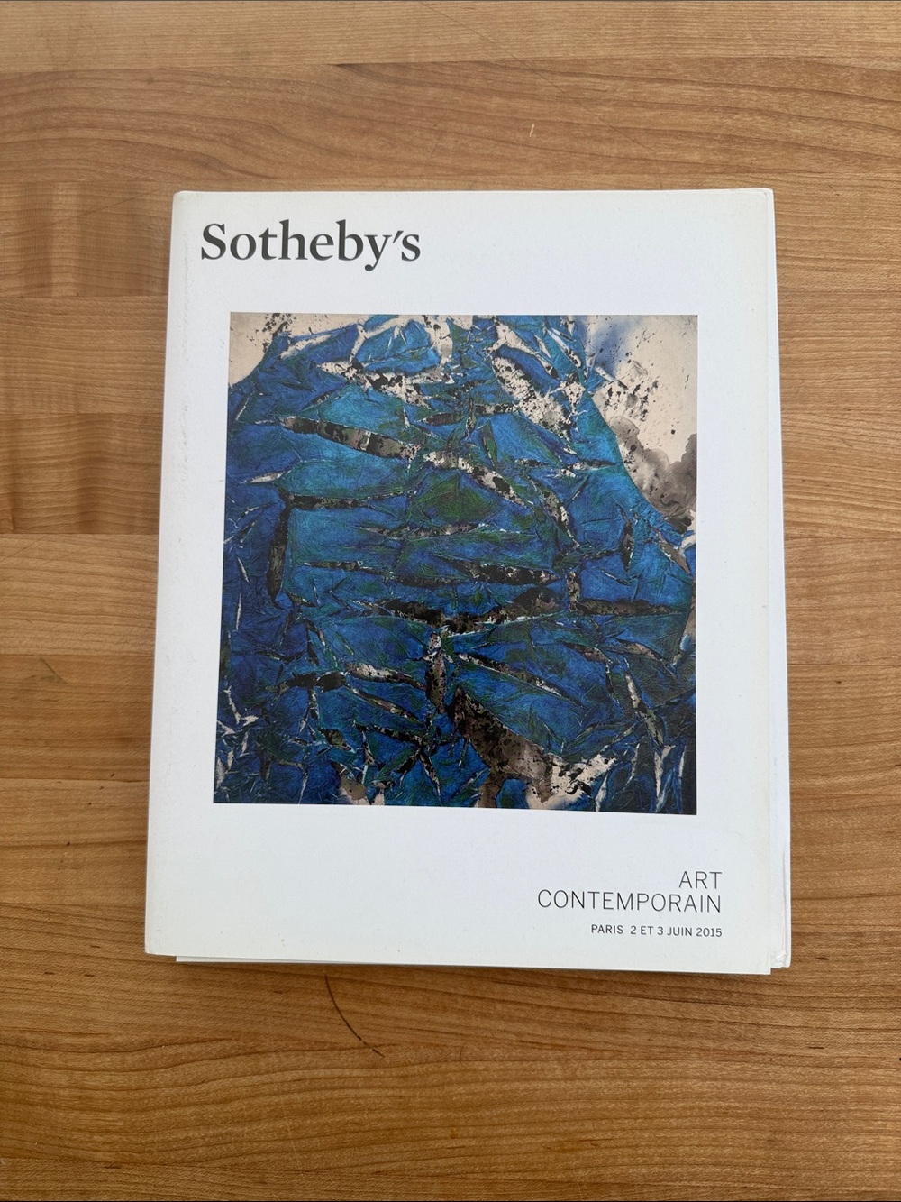 Sotheby’s Contemporary Art Catalog - Paris 2015